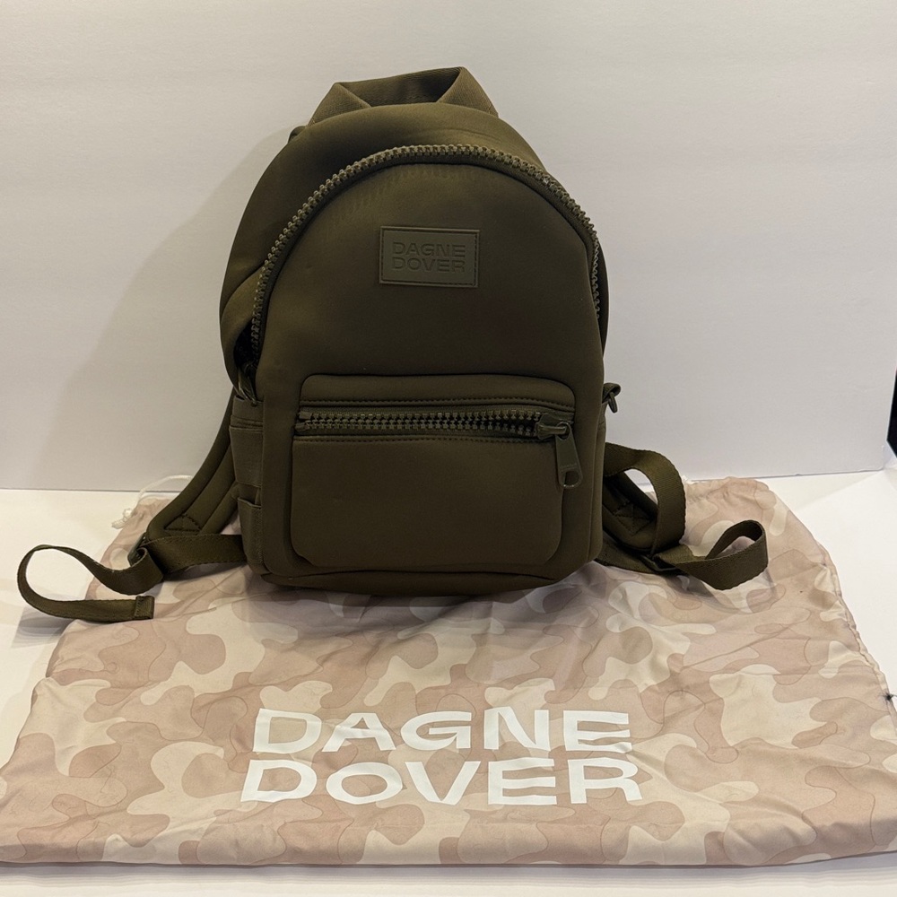 Dagne Dover Green Mini Backpack